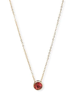 Palmonas 18K Gold Plated January Birthstone Necklace For Women 12 Palmonas 18K Gold Plated January Birthstone Necklace For Women -Gemischtwarenladen Für Damenmode 68aafa3Pala NK238 G 5