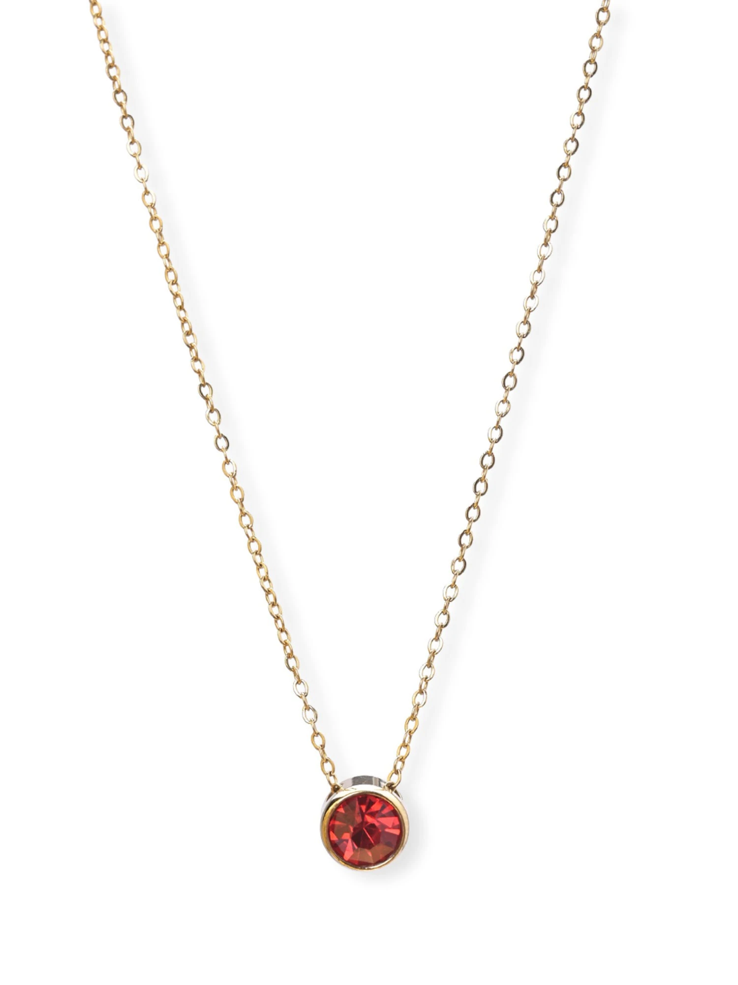 Palmonas 18K Gold Plated January Birthstone Necklace For Women 7 Palmonas 18K Gold Plated January Birthstone Necklace For Women – Bild 5