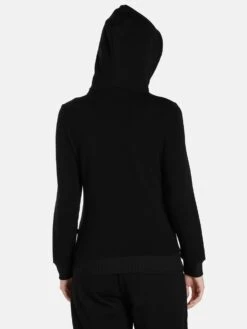 Puma Hooded Fullzip Womens Black Jacket -Gemischtwarenladen Für Damenmode 697d1dd67543701 4