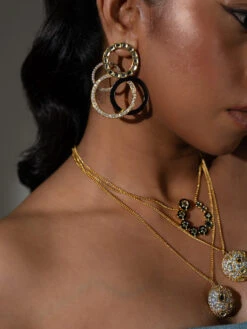 Isharya Savage Circle Necklace In 18kt Gold Plated -Gemischtwarenladen Für Damenmode 6b6b643TISHAR00001199 4