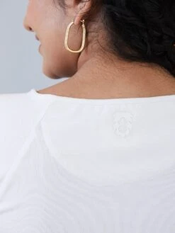 Muvazo Statement Corset Top White -Gemischtwarenladen Für Damenmode 6e59ca1MZF074 White 4