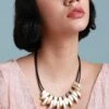 Sohi Women Gold & Silver Metallic Lined Necklace -Gemischtwarenladen Für Damenmode 6f57b29AW23 SOHINC9818 1