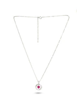 Palmonas 925 Sterling Silver Heart Dangle Necklace For Women - BIS Hallmarked -Gemischtwarenladen Für Damenmode 778bfa3Pala PM NECKLACE 163 4