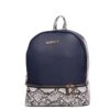 BESSIE LONDON Animal Structure Backpack Blue -Gemischtwarenladen Für Damenmode 78d0bf8BL4685 Navy 1