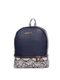 BESSIE LONDON Animal Structure Backpack Blue