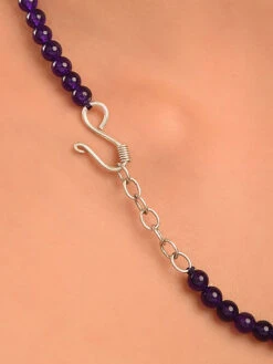 Kastiya Jewels Beaded Purple Quartz Semi Precious Gemstone Necklace 10 Kastiya Jewels Beaded Purple Quartz Semi Precious Gemstone Necklace -Gemischtwarenladen Für Damenmode 818d3ccKJ028QZ P 4