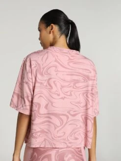 Puma Train Favourite CROP Women Pink T-Shirt -Gemischtwarenladen Für Damenmode 83e98aaMD52321523 4