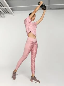 Puma Train Favourite CROP Women Pink T-Shirt -Gemischtwarenladen Für Damenmode 83e98aaMD52321523 5