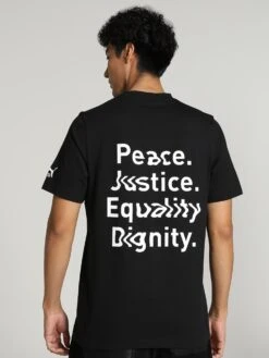 Puma CLASSIC ICONS OF UNITY Graphic Unisex Black T-Shirt -Gemischtwarenladen Für Damenmode 83e98aaMD62567301 4