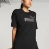 Puma Essentials+ MARBLEIZED Relaxed Women Black T-Shirt -Gemischtwarenladen Für Damenmode 83e98aaMD67758901 1