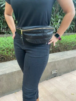 Angeline Black Criss Cross Waist Pouch -Gemischtwarenladen Für Damenmode 8cc9dc0AKRS83 5