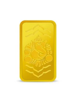 Kundan 10 Gm 24kt (999.9) Ganesha Gold Bar