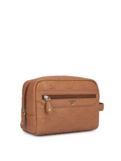 Da Milano Genuine Leather Brown Vanity Pouch 10 Da Milano Genuine Leather Brown Vanity Pouch -Gemischtwarenladen Für Damenmode 9dadf17VP 10009CONDMWAX 2