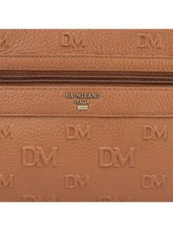 Da Milano Genuine Leather Brown Vanity Pouch 15 Da Milano Genuine Leather Brown Vanity Pouch -Gemischtwarenladen Für Damenmode 9dadf17VP 10009CONDMWAX 7