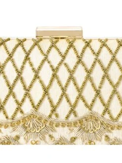 Peora Clutch Purses For Women Wedding Handmade Evening Handbags Party Bridal Clutch -C38G 14 Peora Clutch Purses For Women Wedding Handmade Evening Handbags Party Bridal Clutch -C38G -Gemischtwarenladen Für Damenmode a41f71cC38G 7