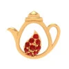PC CHANDRA JEWELLERS 22KT(916) BIS Hallmark Gold Teapot With Floral Design Pendant -Gemischtwarenladen Für Damenmode ab31a4d22KDIJVTR656 1