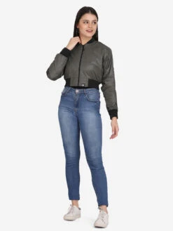Aesthetic Bodies Women's Bomber Jacket Olive -Gemischtwarenladen Für Damenmode abwbojo4233 2 6 c8612c0b
