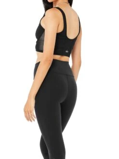 Alo Airbrush Mesh Corset Tank Black -Gemischtwarenladen Für Damenmode acaf770NG ALOXX00001470 3