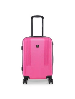 Swiss Brand Sion 2.0 Rose Pink Color Abs Hard Cabin Trolley