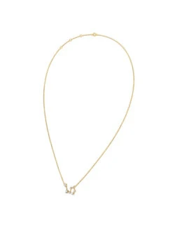 Candere By Kalyan Jewellers 14Kt Yellow Gold And Diamond Leo Zodiac Necklace -Gemischtwarenladen Für Damenmode aec7f8bPendantWithChainMPMKD0245 14K YG I2GH 3