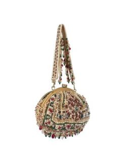 Lovetobag Amara Soft Pouch Ruby Red Emerald Green With Handle 9 Lovetobag Amara Soft Pouch Ruby Red Emerald Green With Handle -Gemischtwarenladen Für Damenmode b1dc7c7CLU ARA CPC RREDEGRNMULTI1 4