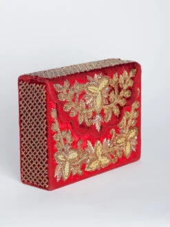 Adora By Ankita Maroon Zarin Scallop Bag -Gemischtwarenladen Für Damenmode b226ce8CB MZSB 3