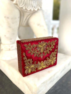 Adora By Ankita Maroon Zarin Scallop Bag -Gemischtwarenladen Für Damenmode b226ce8CB MZSB 5