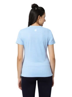 Omtex KD V Neck Sports,Activewear T-shirt For Women Peach-SkyBlue (Pack Of 2) -Gemischtwarenladen Für Damenmode b625e63KD VNck T Shrt Peach SkyBlu 3