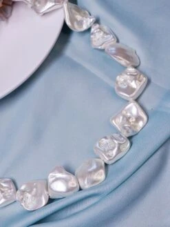 Ishhaara Baroque Statement Necklace - Super White -Gemischtwarenladen Für Damenmode b9cc827MISHHA00000134 4