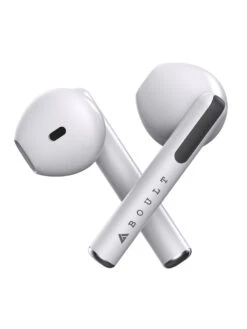 Boult Audio AirBass Xpods TWS Earbuds With 20H Playtime Bluetooth Headset (White, True Wireless)