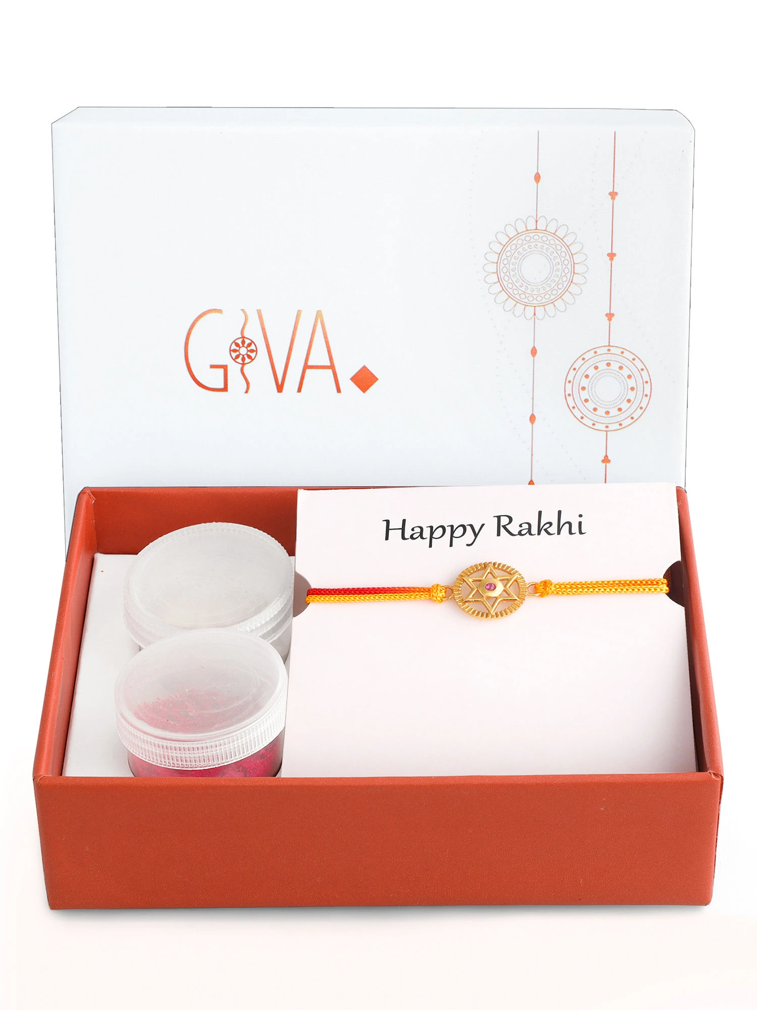 GIVA Sterling Silver Golden Star Rakhi 5 GIVA Sterling Silver Golden Star Rakhi – Bild 3