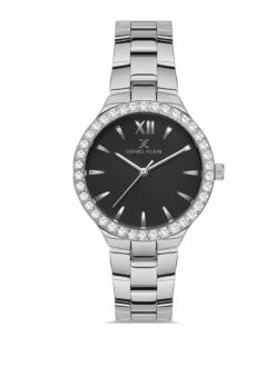 Daniel Klein Premium Ladies Gun Black Watch DK.1.13205-4