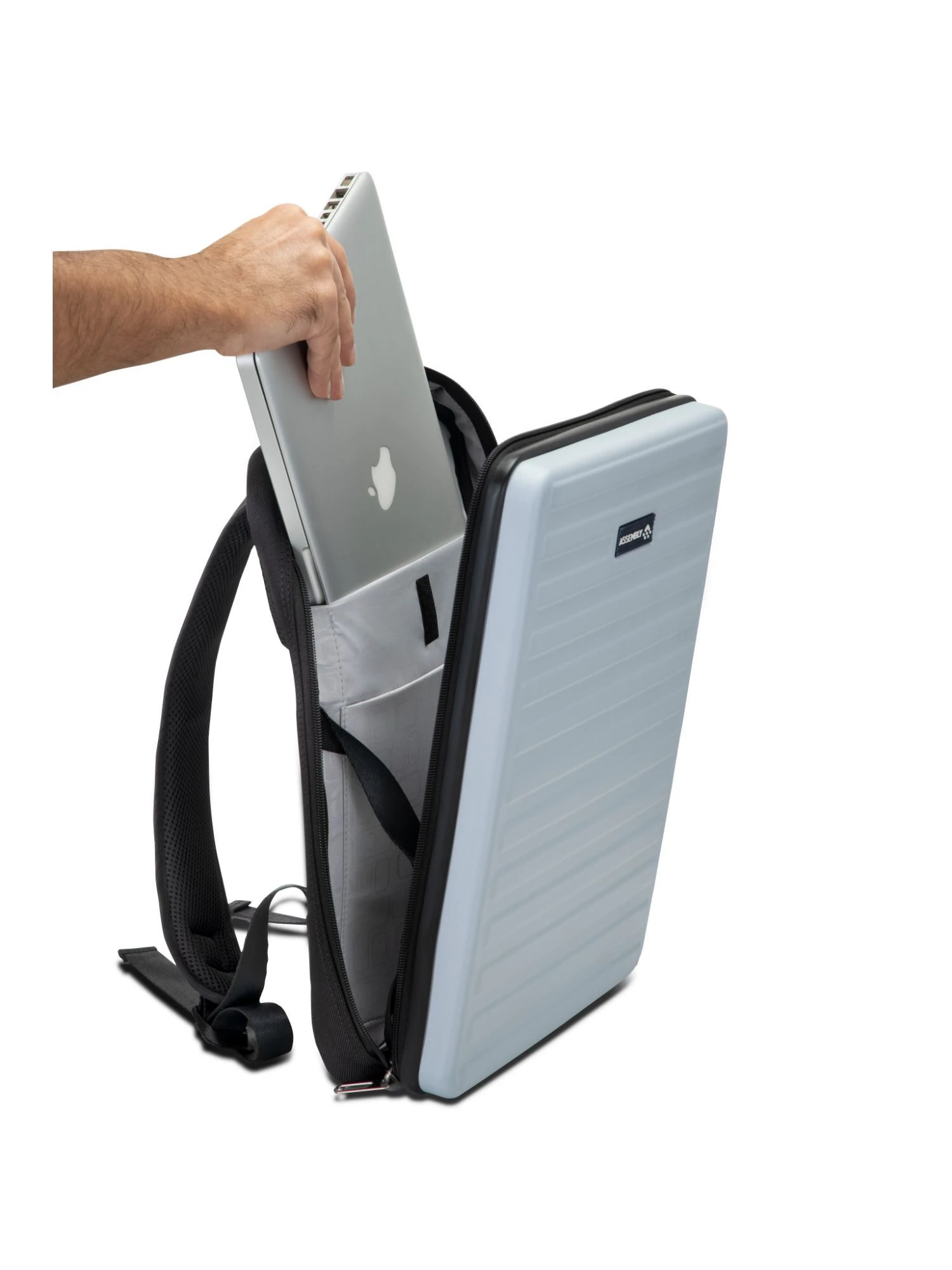 Assembly Laptop Backpack Smart Office Bag With Gadget Tech Kit Organizer White 5 Assembly Laptop Backpack Smart Office Bag With Gadget Tech Kit Organizer White – Bild 3