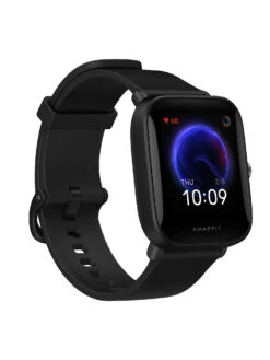 Amazfit BIP U Smartwatch, SpO2&Stress Monitor,HD Color Display,60 Sports Mode,50+ Watch Faces Black