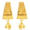Senco 22K Yellow Gold Ethnic Charm Gold Drop Earrings -Gemischtwarenladen Für Damenmode c062623GP D000543212 1