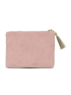 Accessorize London Women's Cotton Pink Bee Embellished Cosmetic Pouch -Gemischtwarenladen Für Damenmode c646975MA 48902570001 4