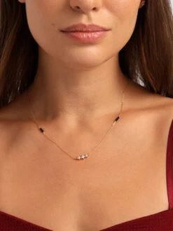 Palmonas Dazzling Diamond Mangalsuta, 18K Gold Vermeil -Gemischtwarenladen Für Damenmode cb8e1eeMN 010 4