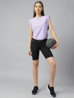 Fitkin Women Lavender Sleeveless Boxy Top -Gemischtwarenladen Für Damenmode cba0dfaT318 5