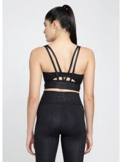 Adidas PWI MS LONGLINE Black Training Bra -Gemischtwarenladen Für Damenmode cc48520NF ADIDA00044899 4