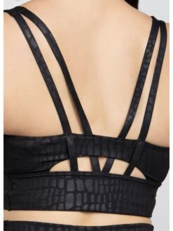 Adidas PWI MS LONGLINE Black Training Bra -Gemischtwarenladen Für Damenmode cc48520NF ADIDA00044899 6