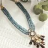 Joules By Radhika Blue & Smoky Antique Gold Necklace 2 Joules By Radhika Blue & Smoky Antique Gold Necklace -Gemischtwarenladen Für Damenmode cfe386cARJBR23N9 1