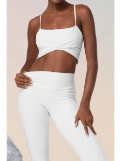 Alo Airbrush Enso Bra White