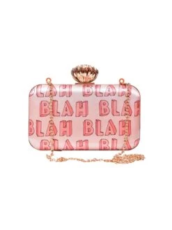 Sugarcrush Pink Printed Clutch