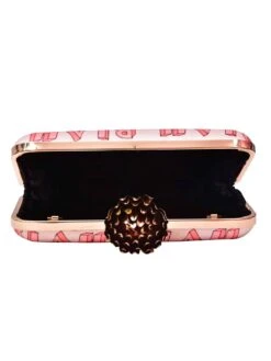 Sugarcrush Pink Printed Clutch -Gemischtwarenladen Für Damenmode d601d62SUG0116 5