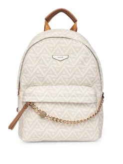 Aldo Printed Beige Backpack