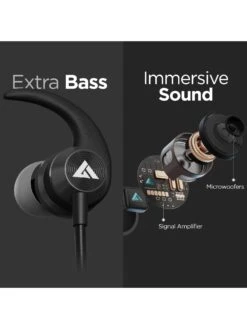 Boult Audio Black ProBass X1-WL Neckband In-Ear Wireless Earphones With Latest Bluetooth 5.0 -Gemischtwarenladen Für Damenmode d9f9a21NK NYFBLTA000032 4