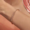 Azai By Nykaa Fashion Contemporary Style Rose Gold Studded Bracelet -Gemischtwarenladen Für Damenmode dba5d84MAZAIJ00001362 1