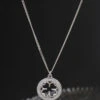 Carlton London Rhodium Plated Silver Toned Floral Necklace -Gemischtwarenladen Für Damenmode ddf5cabNK NYFCAR0000282 1