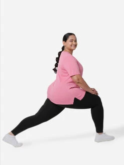 Blissclub Women Bubblegum At Ease Cotton Knit Top With Side Slit -Gemischtwarenladen Für Damenmode e32a12aBCFPL 121 5