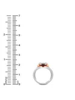 Candere By Kalyan Jewellers 18k Bis Hallmark White Gold And Diamond Butterfly Ring -Gemischtwarenladen Für Damenmode e3a94f4NYKD CANDE00005373 4